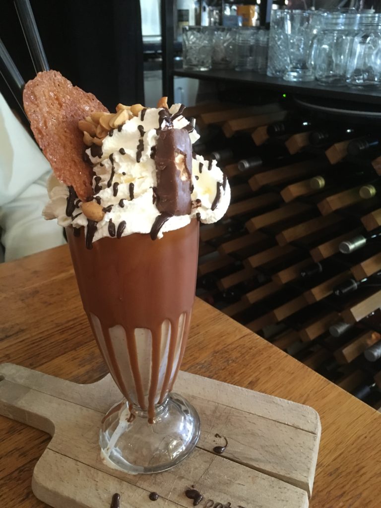To show the delicious freakshake.