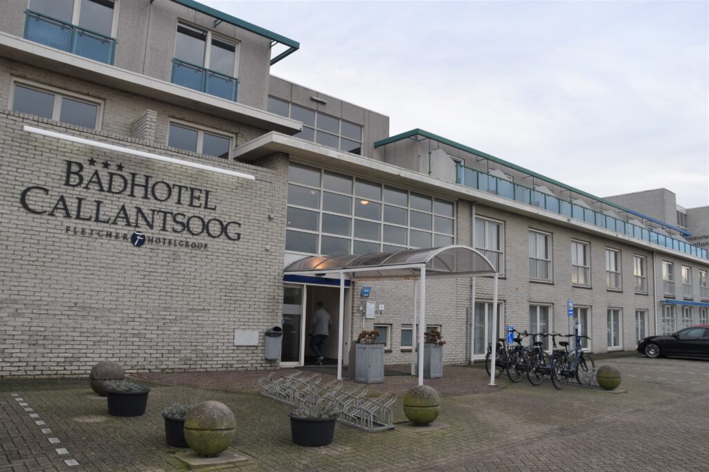 The entrance to Fletcher Badhotel Callantsoog